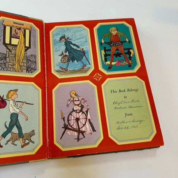 Shirley Temple's Storybook 1st Printing 1958 Fairytale Story Random House - Picture 3 of 9